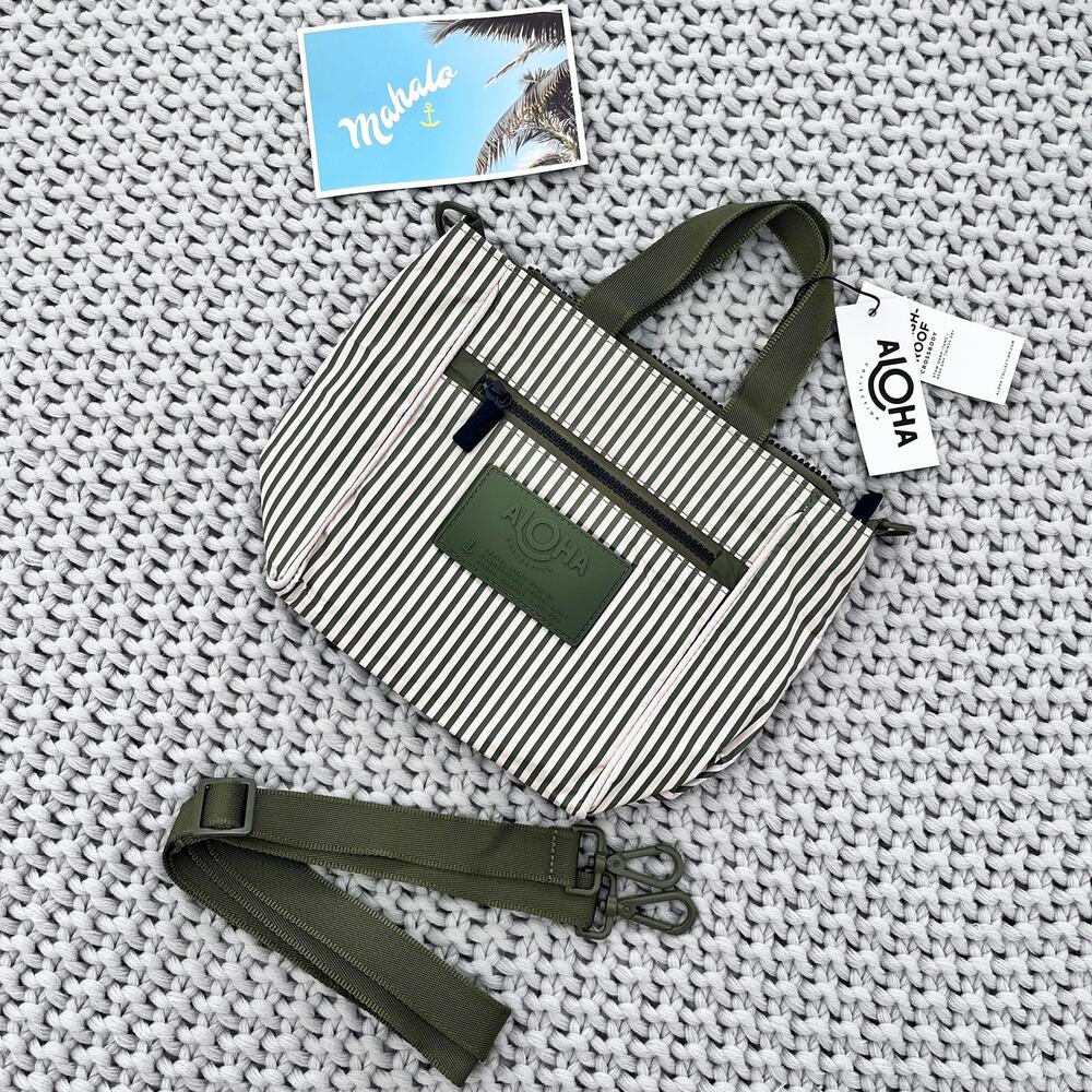 Aloha collection• Crossbody Bag CABANA Olive on Sandstone